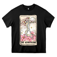 Black hair stylist Heavy Core Tee - MaliasSmallBusiness