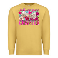 Antique Gold Just One More Chapter Premium Sweatshirt - CowhideDigitalArt
