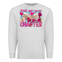 Dove Grey Just One More Chapter Premium Sweatshirt - CowhideDigitalArt