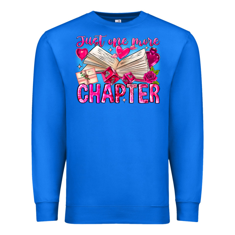 Just One More Chapter Premium Sweatshirt by CowhideDigitalArt | Teevron