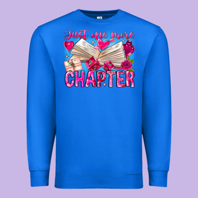 Just One More Chapter Premium Sweatshirt Designed By Cowhidedigitalart