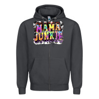 Smoke Mama junkie Mother's Day Zipper Hoodie - FaDigitalArtStudio