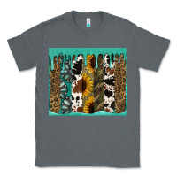 Charcoal Heather western brushstroke tumbler Classic Tee - Jasminsmagicworld