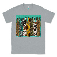 Heather Grey western brushstroke tumbler Classic Tee - Jasminsmagicworld