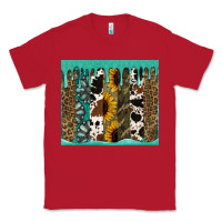 Red western brushstroke tumbler Classic Tee - Jasminsmagicworld