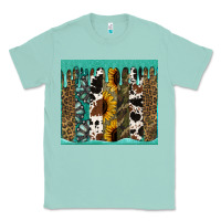 Seafoam western brushstroke tumbler Classic Tee - Jasminsmagicworld