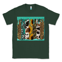 Sports Green western brushstroke tumbler Classic Tee - Jasminsmagicworld