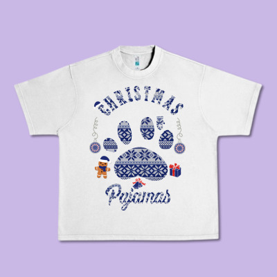 Christmas Pajamas Urban Heavy Tee Designed By Bettercallsaul