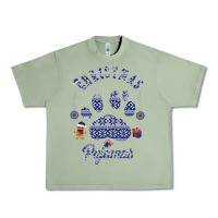 Oil Green Christmas Pajamas Urban Heavy Tee - Bettercallsaul