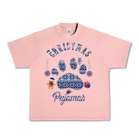 Salmon Christmas Pajamas Urban Heavy Tee - Bettercallsaul