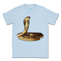 Dusty Blue king cobra snake Classic Tee - LillyAllenDesigns