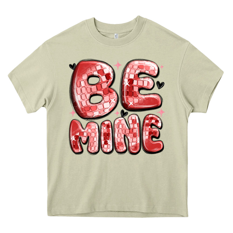 Be Mine Heavy Core Tee by MaliasSmallBusiness | Teevron
