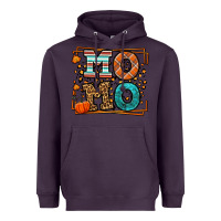 Plum Fall Autumn Leopard Momo Heavyweight Hoodie - LillyAllenDesigns
