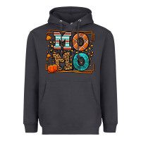 Smoke Fall Autumn Leopard Momo Heavyweight Hoodie - LillyAllenDesigns