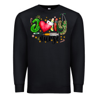 Black Jolly Nurse Black Premium Sweatshirt - CowhideDigitalArt