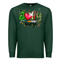 Sports Green Jolly Nurse Black Premium Sweatshirt - CowhideDigitalArt