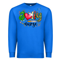 True Royal Jolly Nurse Black Premium Sweatshirt - CowhideDigitalArt
