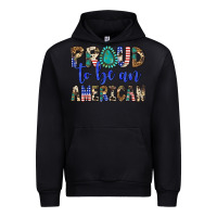 Black proud to be an american Urban Hoodie - Artiststas