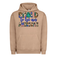 Pigment Burro proud to be an american Urban Hoodie - Artiststas