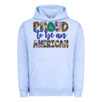 Pigment Grape Ice proud to be an american Urban Hoodie - Artiststas