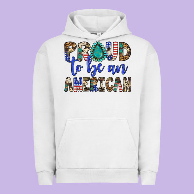 Proud To Be An American Urban Hoodie Designed By Artiststas