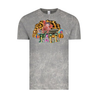 Cloud Rock Fall Scene Pumpkin Watercolor Pig Wagon Serape Cheetah Vintage Tee - Bettercallsaul
