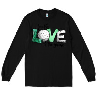 Black for the love of the game golf Long Sleeve Tee - Jasminsmagicworld