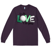Plum for the love of the game golf Long Sleeve Tee - Jasminsmagicworld