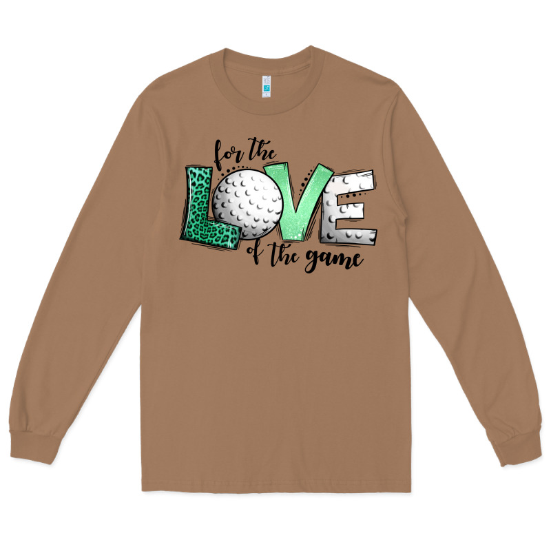 For The Love Of The Game Golf Long Sleeve Tee by Jasminsmagicworld | Teevron