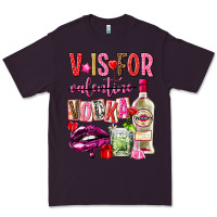 Plum v is for vodka Premium Tee - NancyCooperArtShop