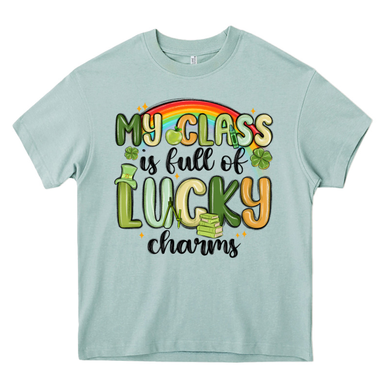 My Class Is Full Of Lucky Charms Heavy Core Tee by MaliasSmallBusiness | Teevron