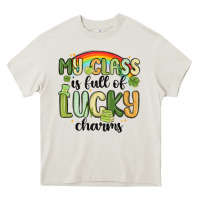 Cream my class is full of lucky charms Heavy Core Tee - MaliasSmallBusiness