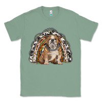 Sage english bulldog rainbow Classic Tee - BarkalooDesign