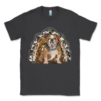 Smoke english bulldog rainbow Classic Tee - BarkalooDesign