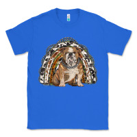 True Royal english bulldog rainbow Classic Tee - BarkalooDesign