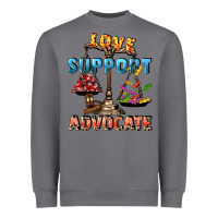 Storm Love support advocate Heavyweight Sweatshirt - CowGirlArtShop