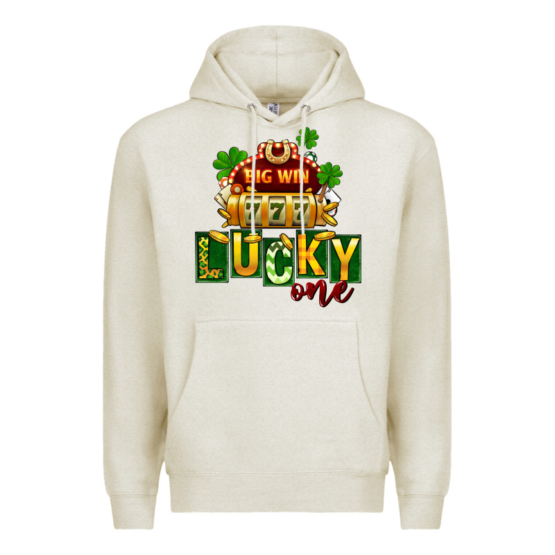 St. Patrick's Lucky One Premium Hoodie by FaDigitalArtStudio | Teevron