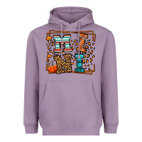 Lavender Fall Autumn Leopard Mini Heavyweight Hoodie - LillyAllenDesigns