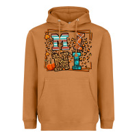 Meerkat Fall Autumn Leopard Mini Heavyweight Hoodie - LillyAllenDesigns