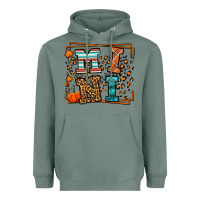 Sage Fall Autumn Leopard Mini Heavyweight Hoodie - LillyAllenDesigns