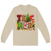 Mushroom teacher christmas Long Sleeve Tee - texasbilliewilder