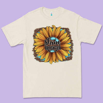 Shine Brighter Premium Tee Designed By Jahusdesignshop