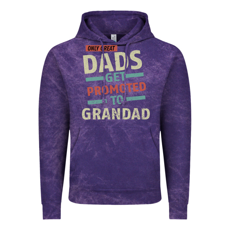 Only Great Dads Get Promoted To Grandad Vintage Hoodie by Bettercallsaul | Teevron