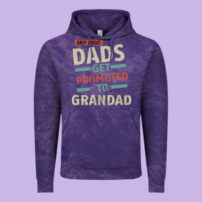 Only Great Dads Get Promoted To Grandad Vintage Hoodie Designed By Bettercallsaul