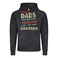 Vintage Black Only Great Dads Get Promoted To Grandad Vintage Hoodie - Bettercallsaul