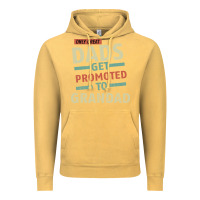 Vintage Mustard Only Great Dads Get Promoted To Grandad Vintage Hoodie - Bettercallsaul
