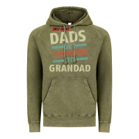 Vintage Olive Only Great Dads Get Promoted To Grandad Vintage Hoodie - Bettercallsaul