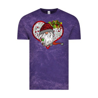 Cloud Purple Valentine's Day Gnome Vintage Tee - Bettercallsaul