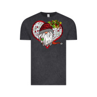 Vintage Black Valentine's Day Gnome Vintage Tee - Bettercallsaul