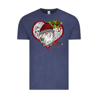 Vintage Denim Valentine's Day Gnome Vintage Tee - Bettercallsaul